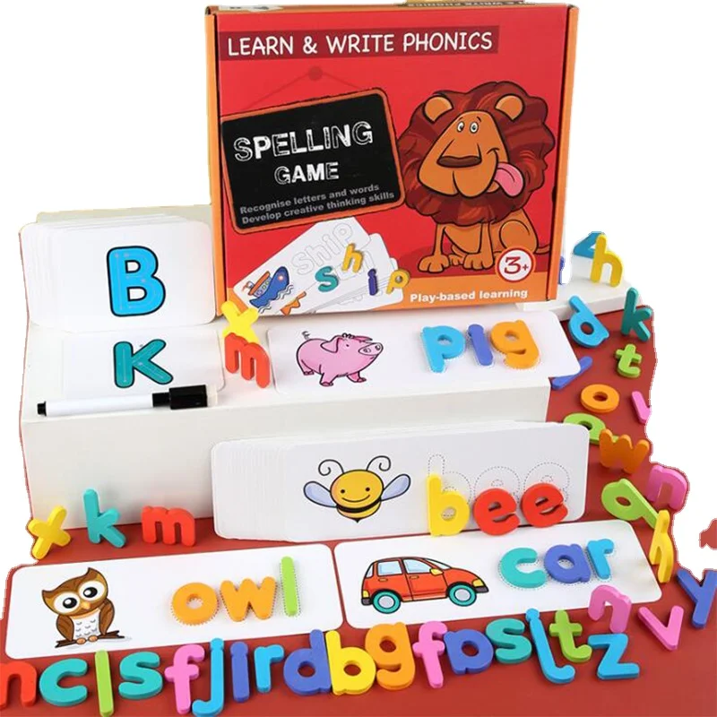 The Learning Journey Match It 4 Spelling 20 Self Correcting Puzzle Sets for sale online 