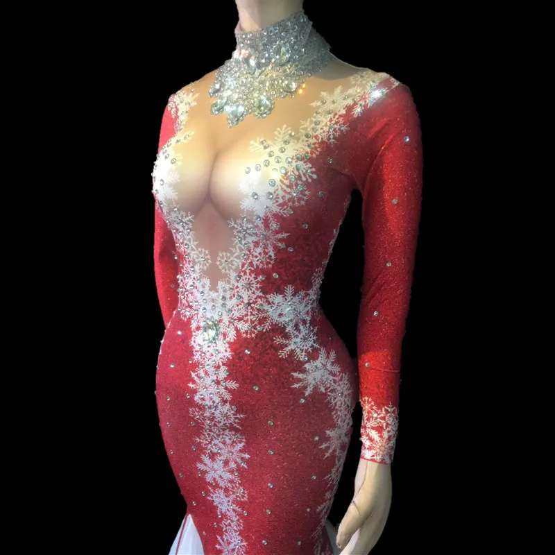 strapless open back dress Retro Atomic Burst Dress in Red – Glitz Glam and Rebellion main image 1