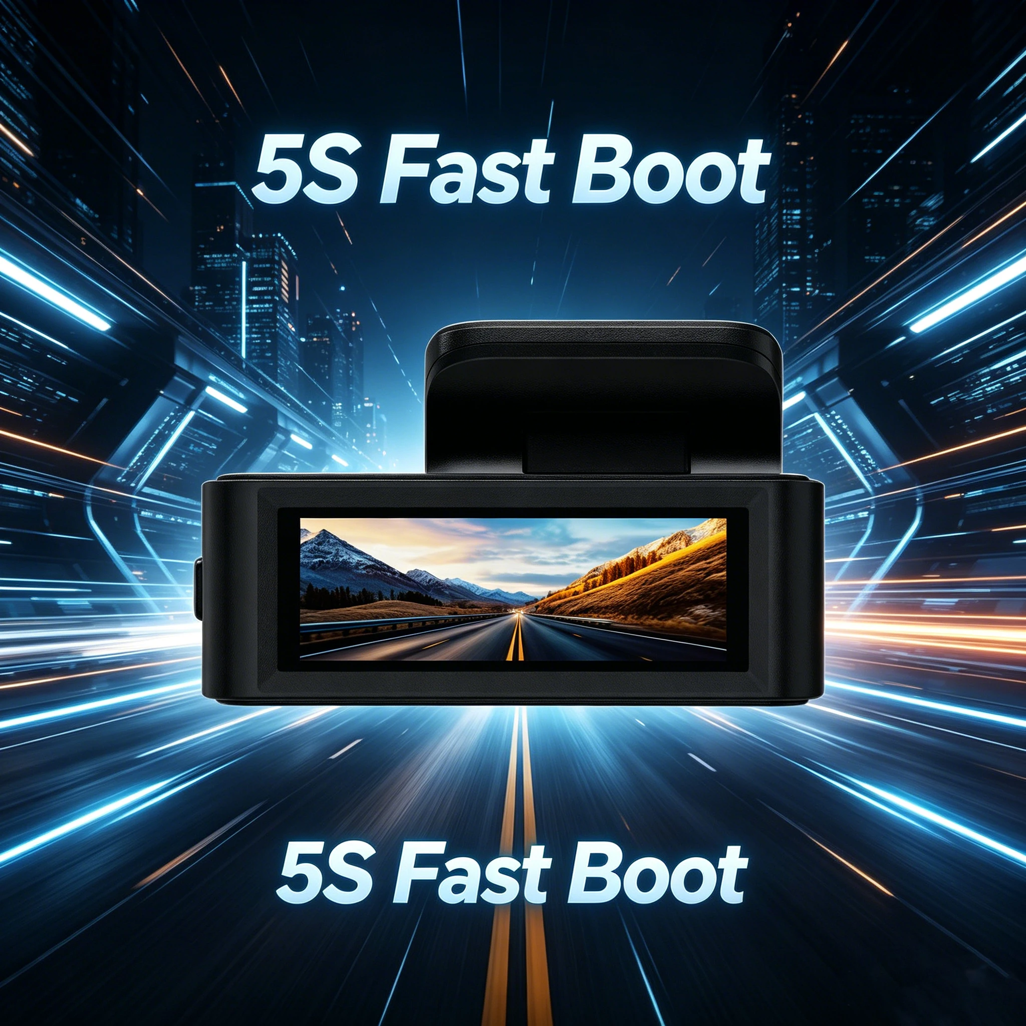VIEVGUARB VS1139 Dash Cam Parking Monitor Loop Recording Night Vision G-Sensor App Control 4K WiFi GPS Dual Lens 120 Wide