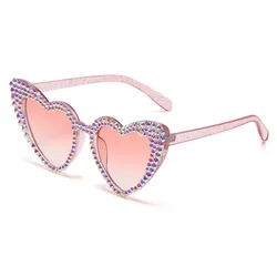 WearMe Pro Occhiali da sole rotondi da donna con protezione UV polarizzata, stile retrò alla moda, montatura a tartaruga/lenti rosa a specchio, taglia unica, Colore: rosa., taglia unica