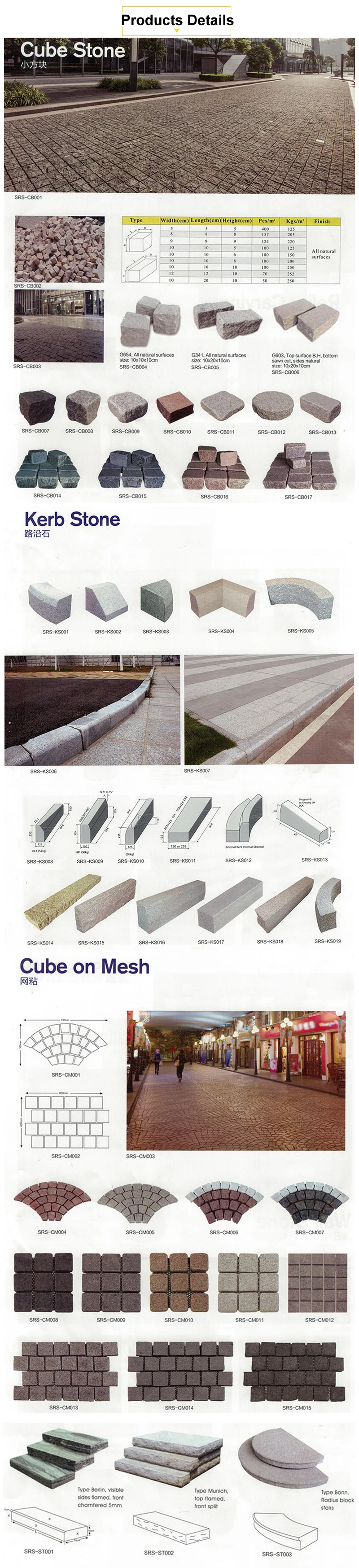 product dark grey granite flamed kerbstone curbstone curb kerbs bording bord road side stone landscapings-6