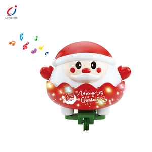 Chengji Self Balancing Unicycle Toy Music Light Themed Electric Santa Clau Tightrope Walker Antigravity Unicycle Balancing Toy