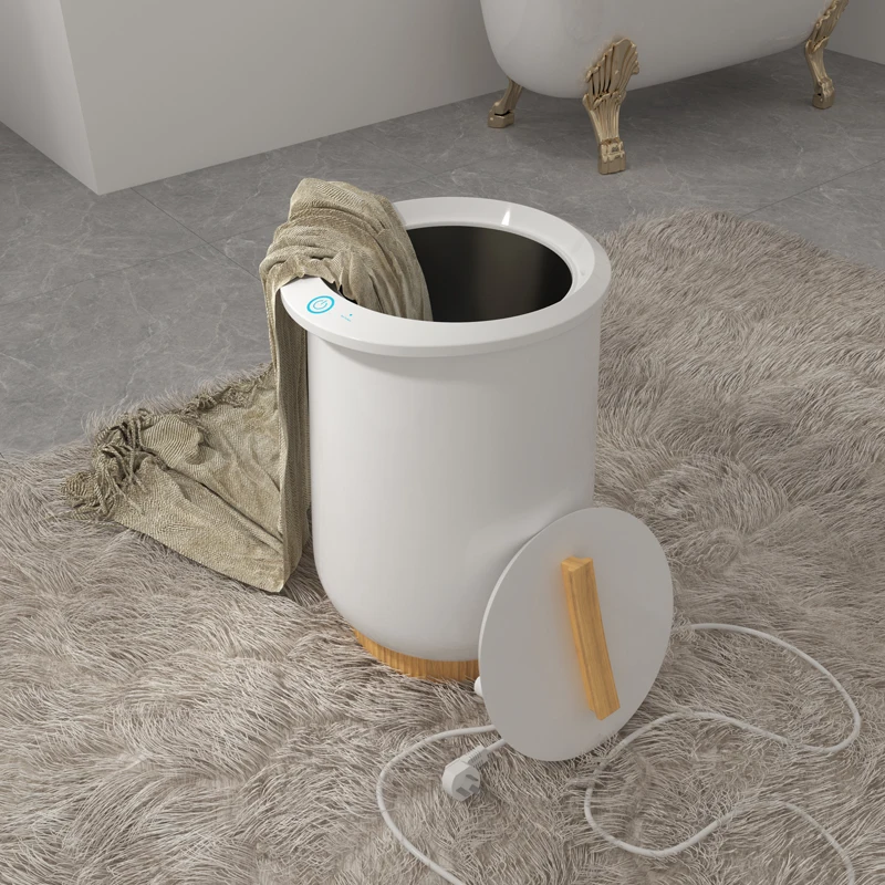 Luxury Heated Hot Bucket Style Spa Towel Warmer Machine