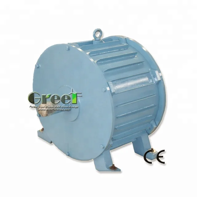 10KW 100KW Low RPM Magnet Alternator Free Energy Magnetic 发电机 3 Phase AC Permanent-Magnet 5