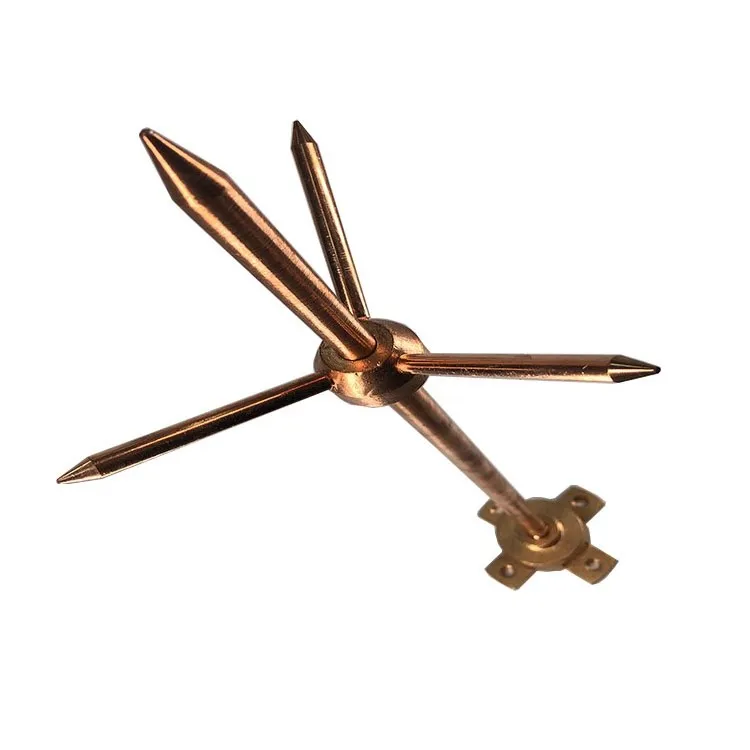 REFINE 20 Years Factory Directly Selling Lightning Rod Customizable Design Lightning Protection Air Terminal Thunder Arrester