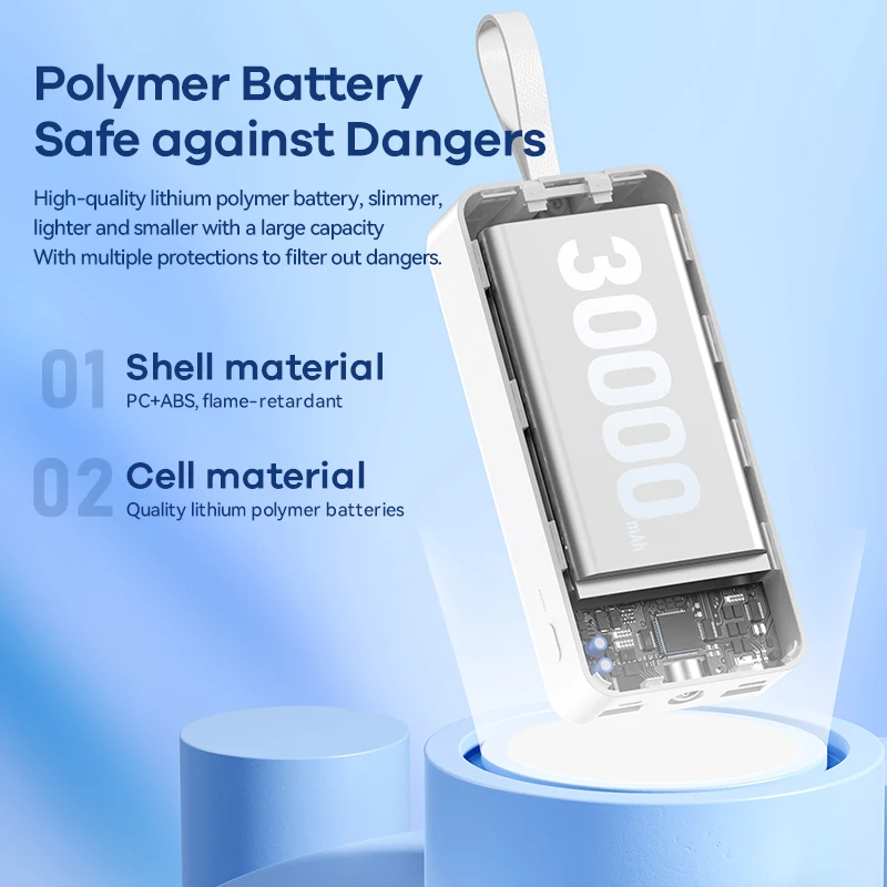 Batteria portatile con logo di marca OEM e torcia LED di emergenza
