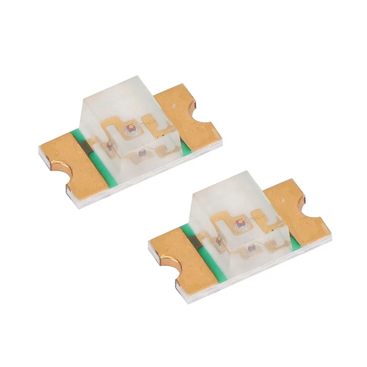 High Performance SMD 1206 LED Chip Reverse Mount Lamp RGBW Emission 3V Input Voltage Variations Blue Green Amber Red 0.1W-2W