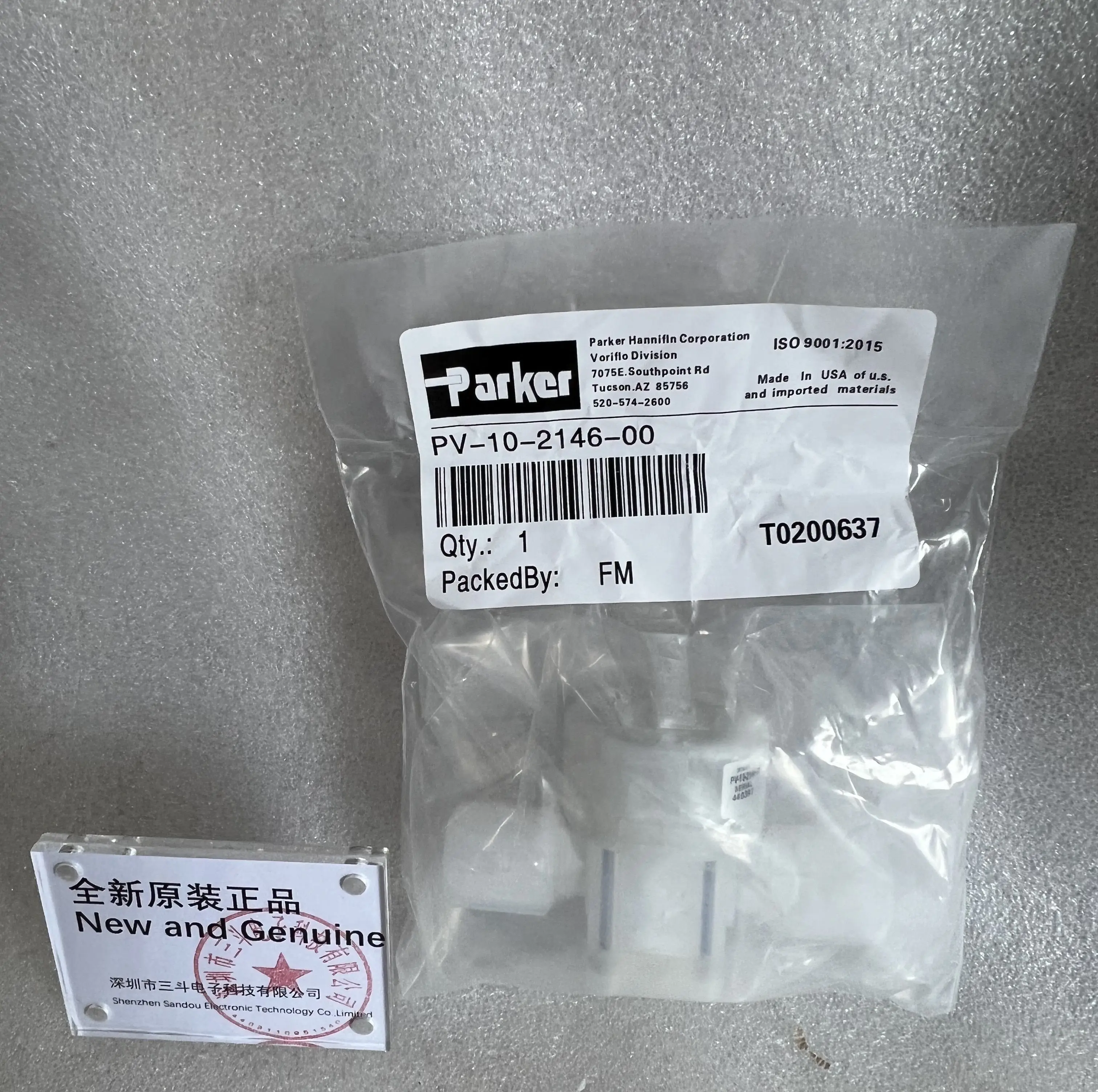 Parker Pneumatic Valve / Regulator PV-10-2146-00