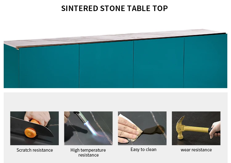 Allure High Quality New Model Smart Crockery Unit Wooden Sideboard  Buffet Cabinet Dining Room Wooden