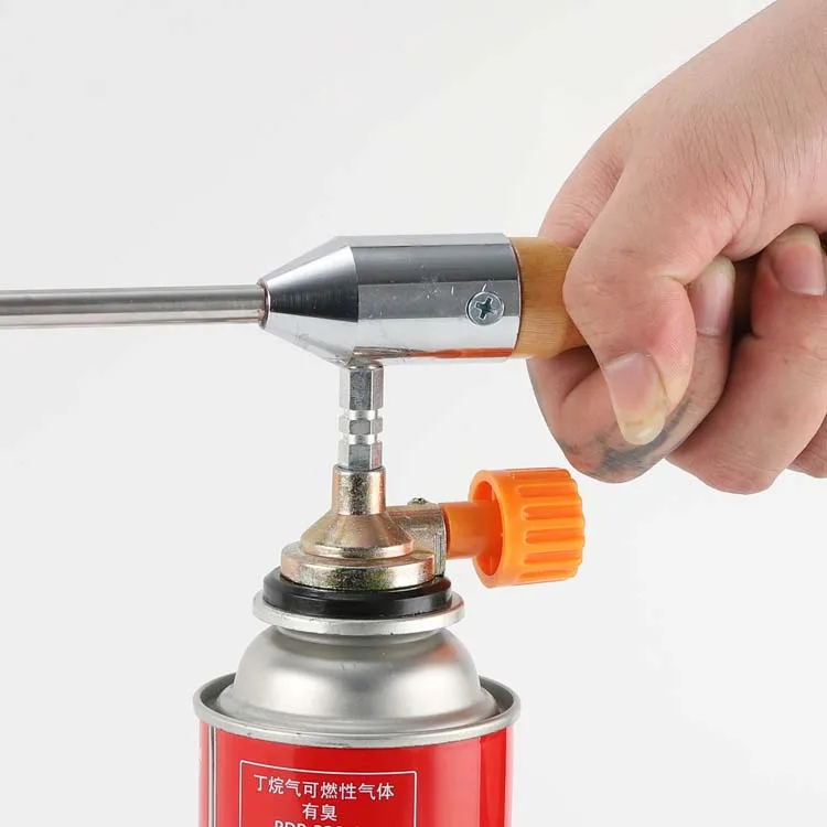 Portable Gas Propane Torch Weed Burner Blow Torch With Piezo Ignition High Hose