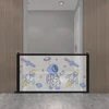 Space shuttle door guardrail 134*85cm