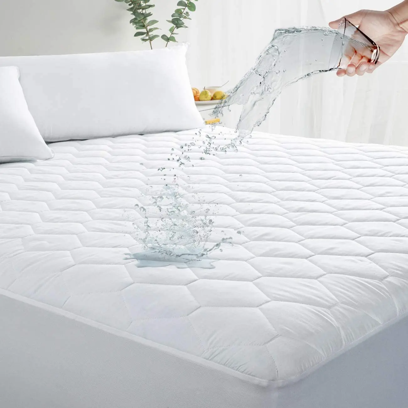 polyester mattress pad hot