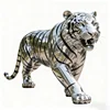 tigre plateado