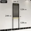L60*L40*H240cm-Nero