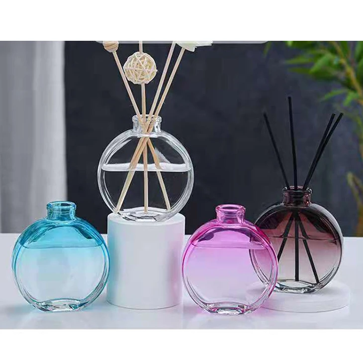 Aroma Perfume Reed Diffuser Aromatherapy Bottles Perfume Glass Diffuser