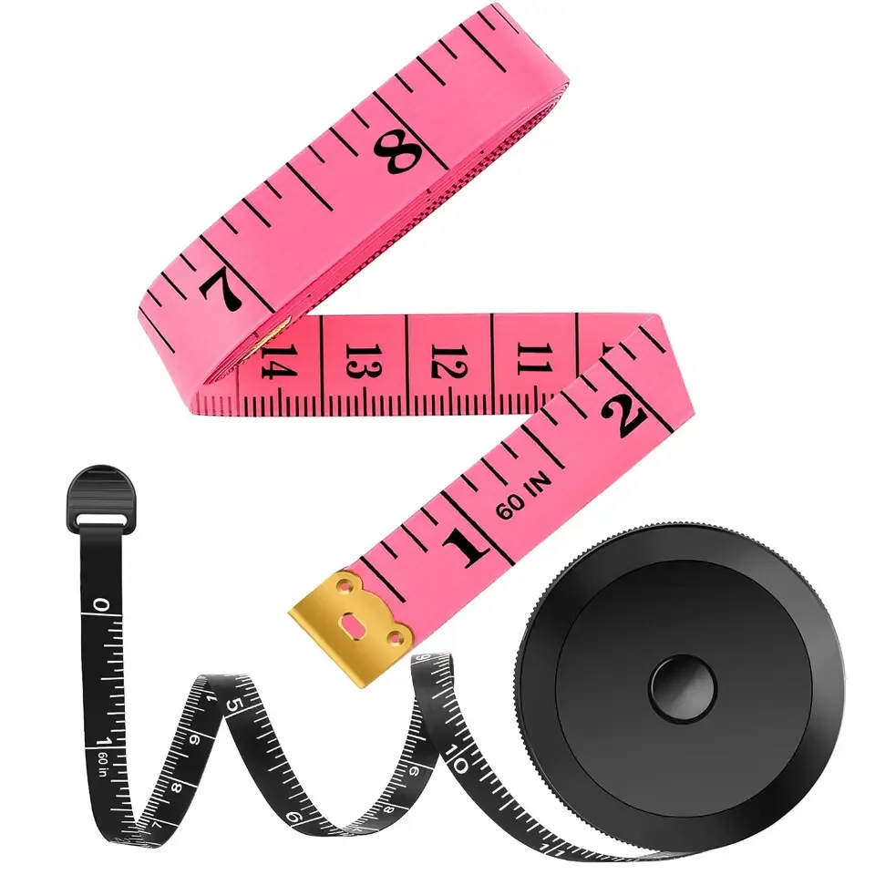 1.5 m plastic automatic telescopic tailor measuring tape mini tape measure with logo Promotional Tape Measures