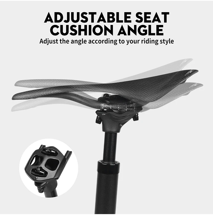 Factory Oem Suspension Dropper Bicycle Seatpost With Shock Absorber