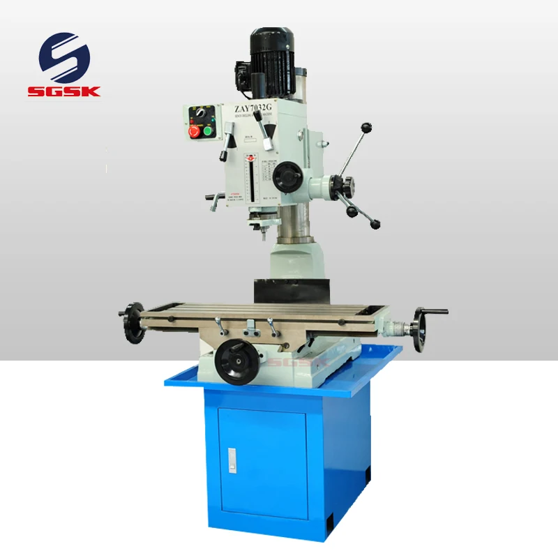 細井！ ZAY7032G Mini Milling Machine - Precision Drilling & Milling, 32mm