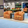 11. Coffee table (orange - platform style)