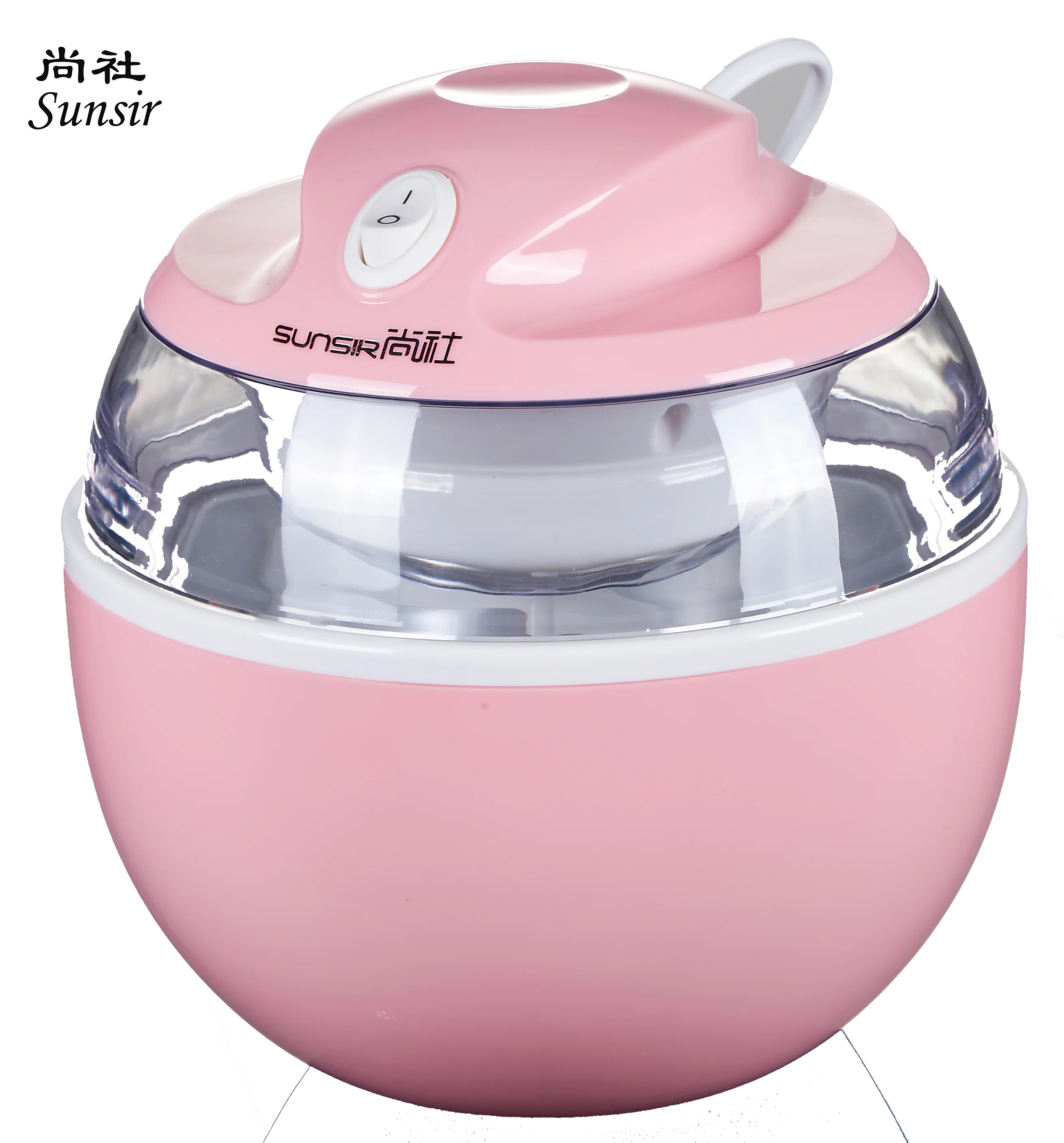 220V Electric Ice Cream Maker Auto Mini Household Fruit Kids DIY Kitchen  Machine