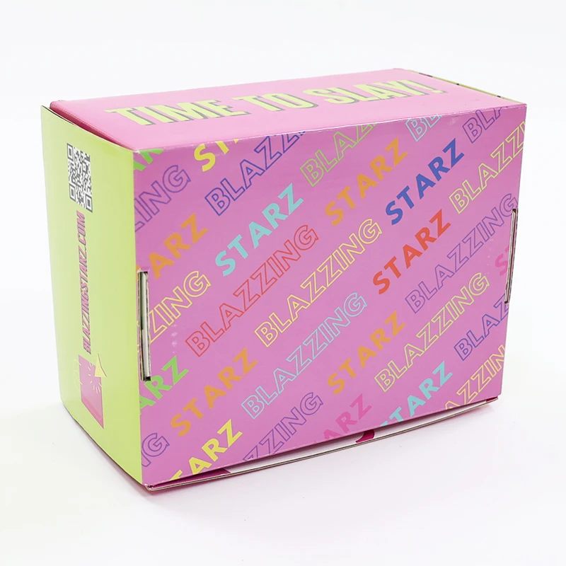 China Custom Full Color Printed Square Small Skin Care Products Foldable Cardboard Paper Bath Bomb Packaging Box