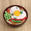 Fideos de huevo en forma de corazón