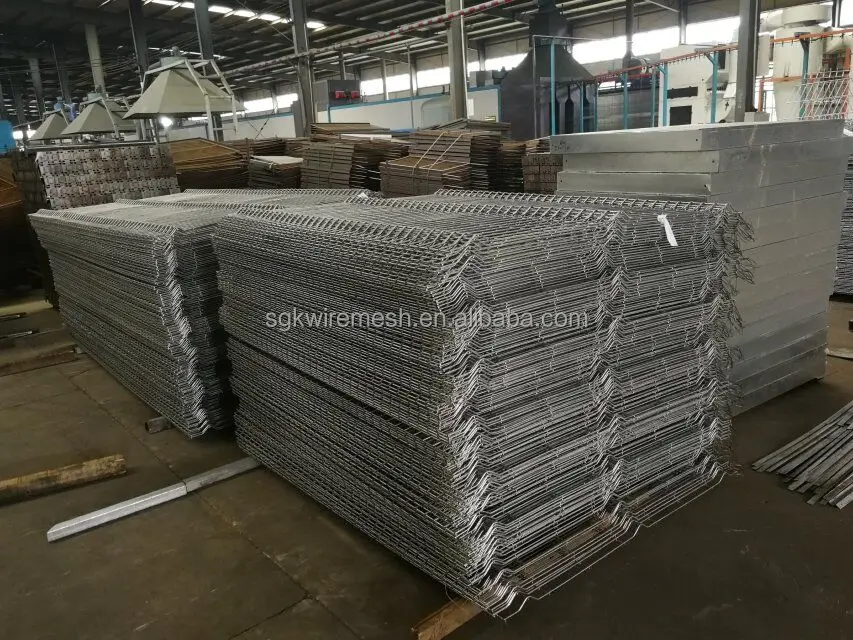 Industrial Fencing 3d Pvc Coated Galvanized Welded Wire Mesh Fence