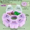 P18:Light Violet Bottom Clear Cover