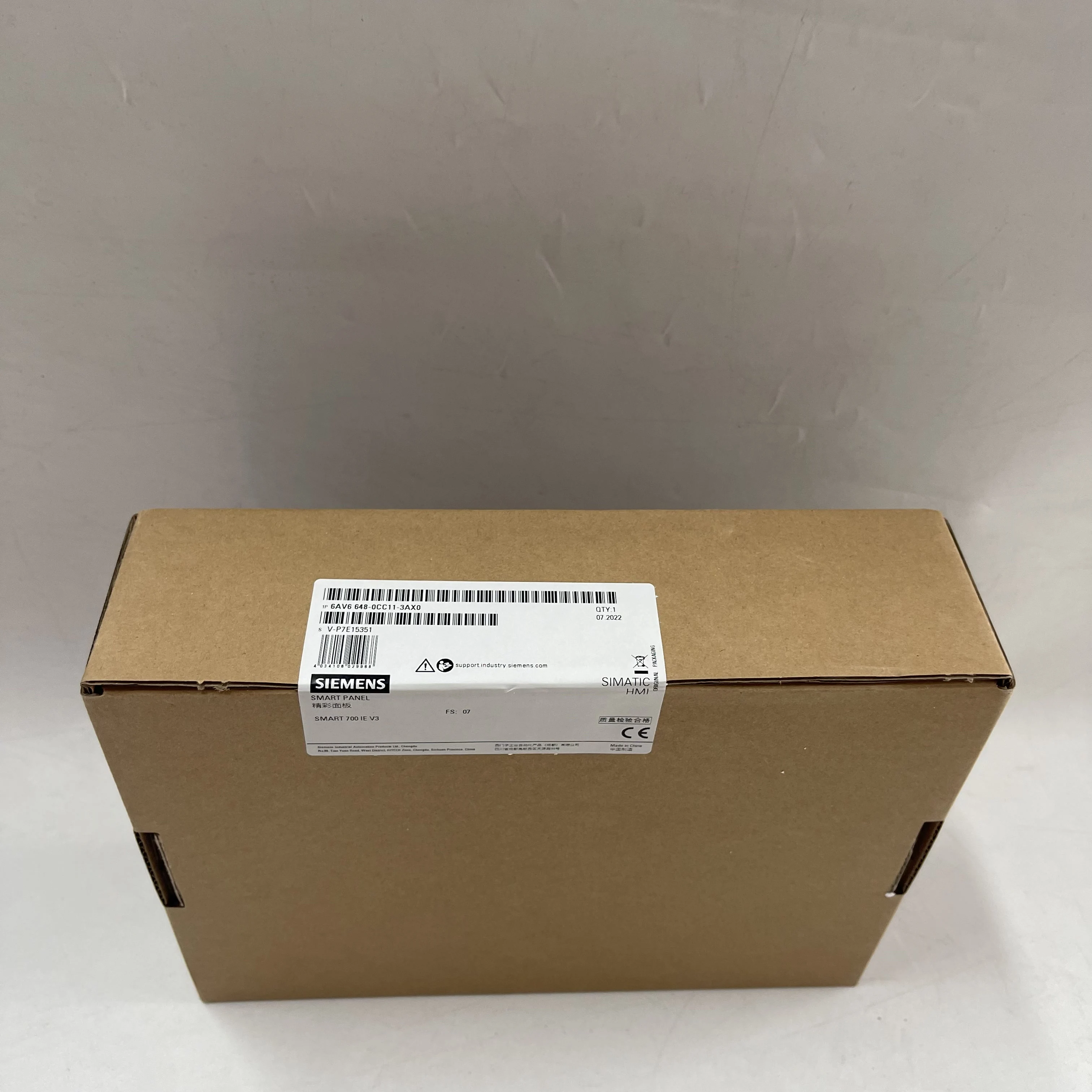 Siemens HMI Touch Panel 6AV6648-0CC11-3AX0 Siemens HMI Touch Panel 6AV6648-0CC11-3AX0