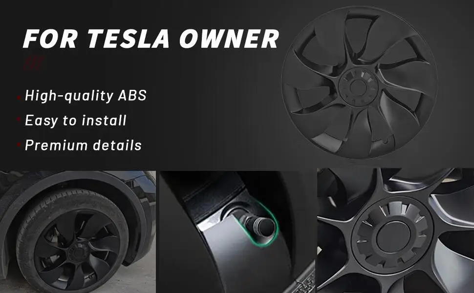 Factory Price Tesla 19" Wheel Covers Aero Wheel Hub Uberturbine Tesla Y