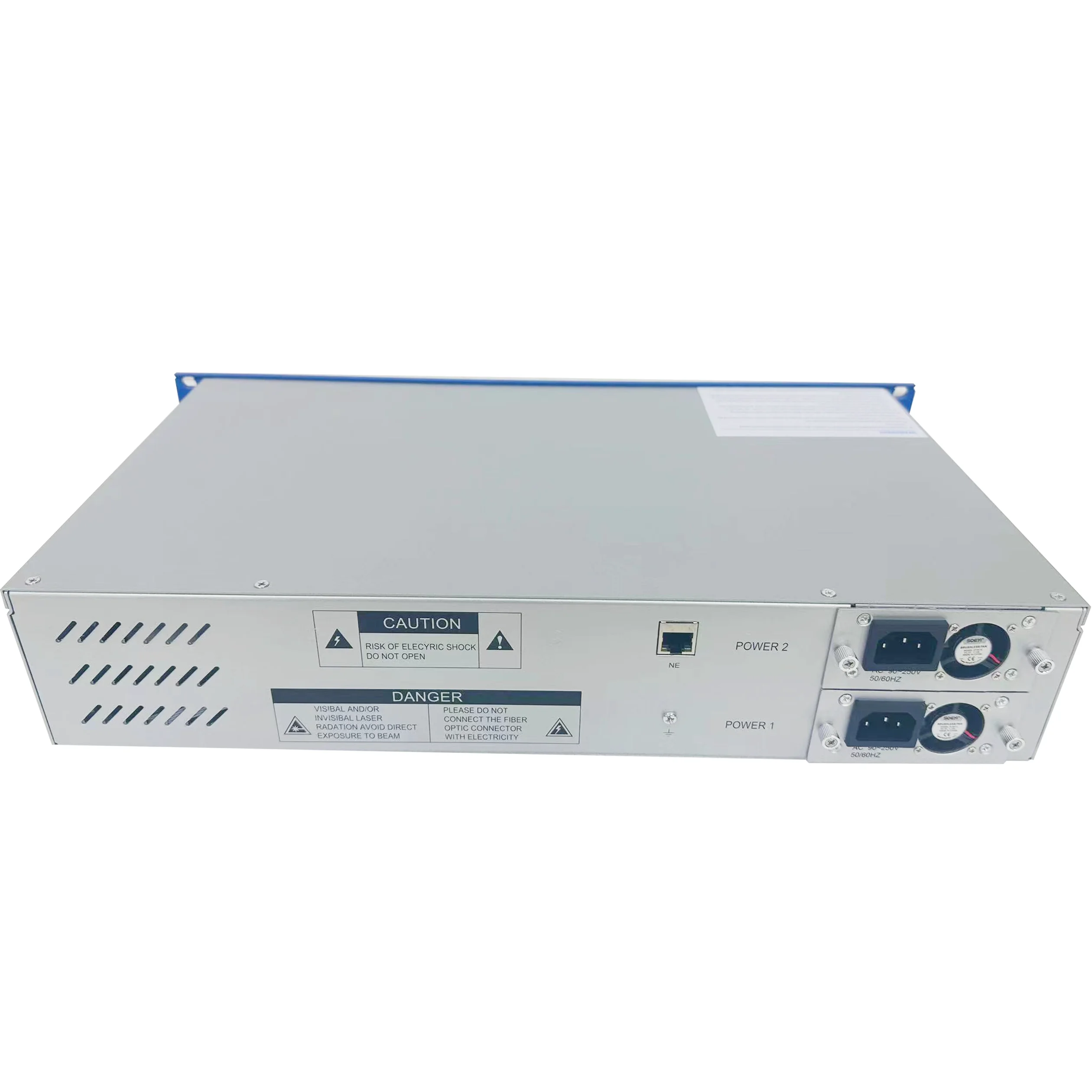 Fullwell module type  WDM EDFA with combiner G-PON XGS-pon Optical Amplifier8 way 23dBm output power with optical switch 1U19"
