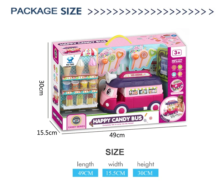 Vedes Commerce de Gros GmbH-marchandise BEEBOO Kitchen Crème Glacée set jouets pour enfants jouer 