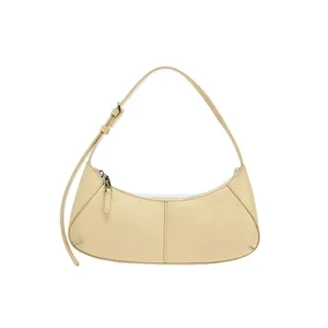 Custom Fashion Ladies Purse and Handbags Elegant Underarm Bag Simple High Quality Women Shoulder Bags