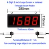 4-Digit 3" Large Screen + Infrared Through-beam Probe