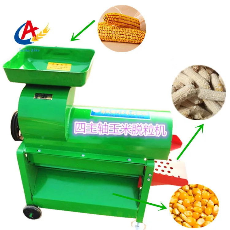High Productivity Small Space Occupied Corn Maize Thresher Hot Selling in Nepal