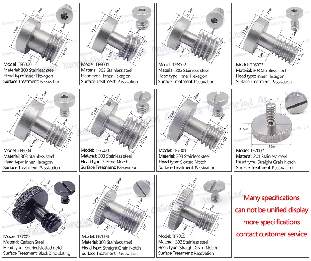 Camera Screw Thread Cutter Stainless Steel Concealed Camera Screw - High Quality
