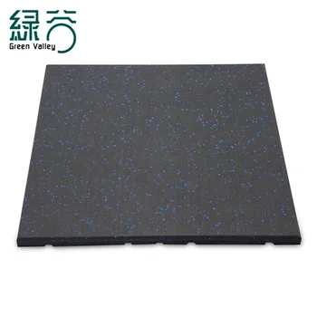 高密度 衝撃吸収 防音 ジム用ラバーフローリング フロアマット 製造