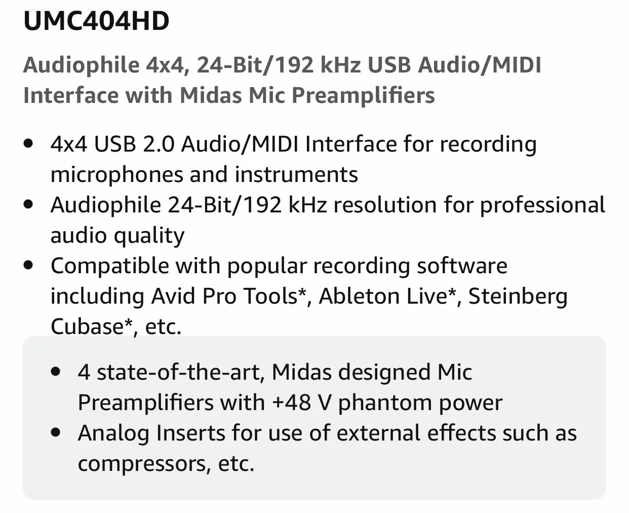 Wholesale 3rd gen 4i4 usb Pc Computer Sound Cards Audio Interface 24-Bit192 kHz resolution for professional recording