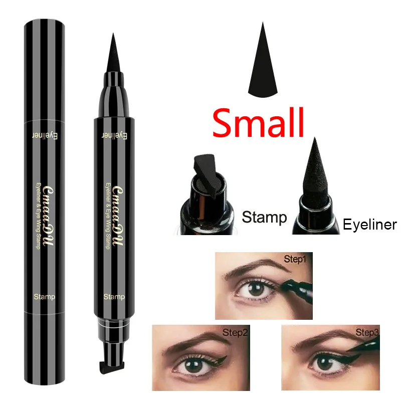 Professional Makeup Double Ends Waterproof Eyeliner With Stamp Buy