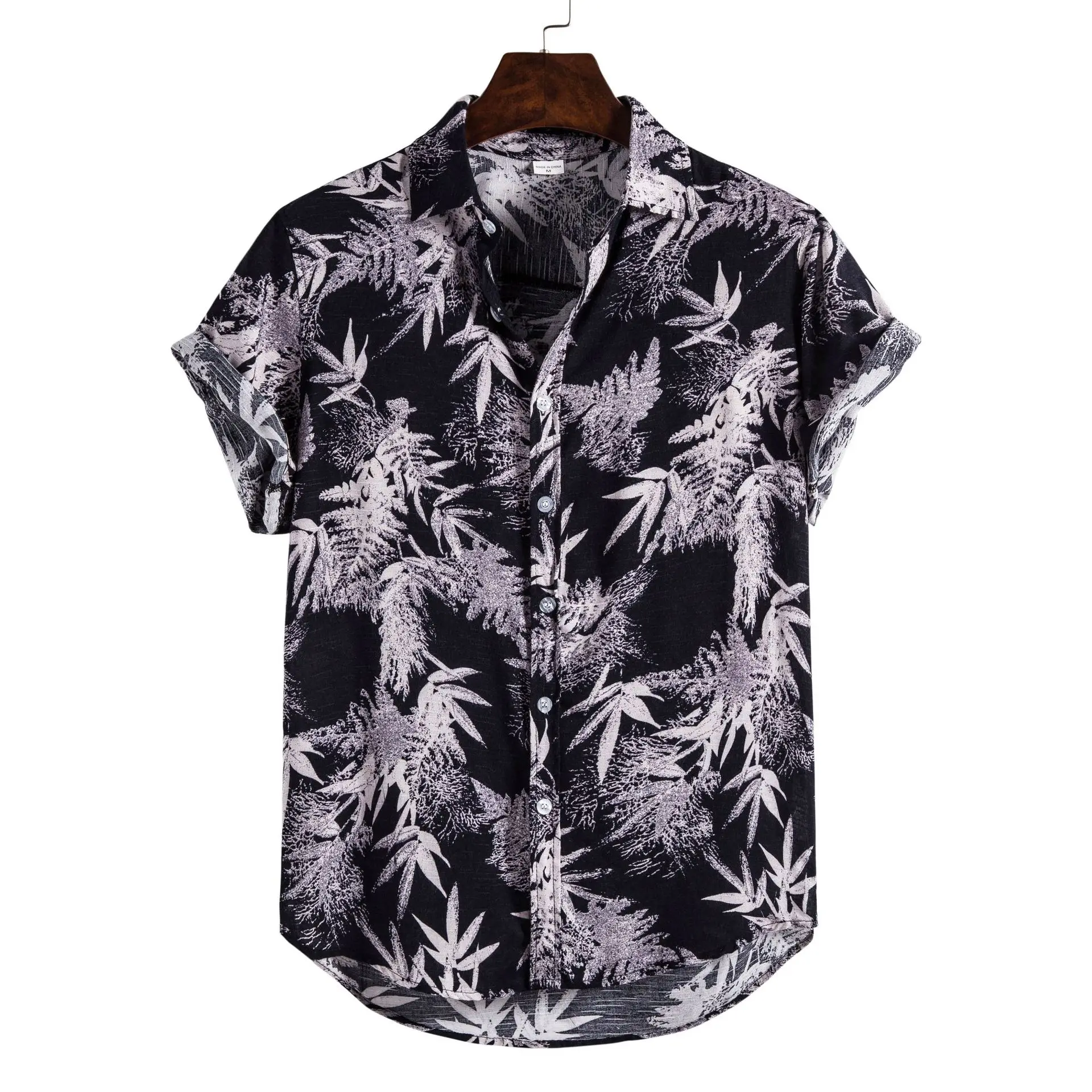 Incerun Homme Floral Chemise Manches Longues Hawaii Parti Tops robe fantaisie Shirt Tee UK