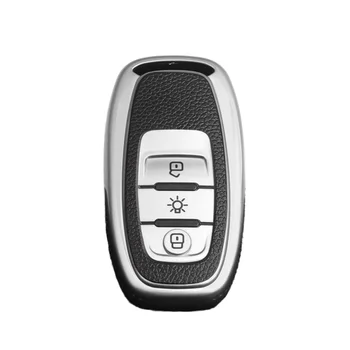 Premium Soft TPU Car Key Case Cover Shell for FAW Jiefang J5 J6 J6P J6L JH6 M VH Truck Key Rings Keychain Bag Accessories