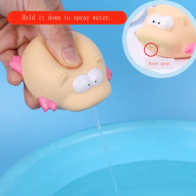 Оптовая продажа, пластиковая ПВХ игрушка для ванной, различные формы, Душ, набор игрушек для детей