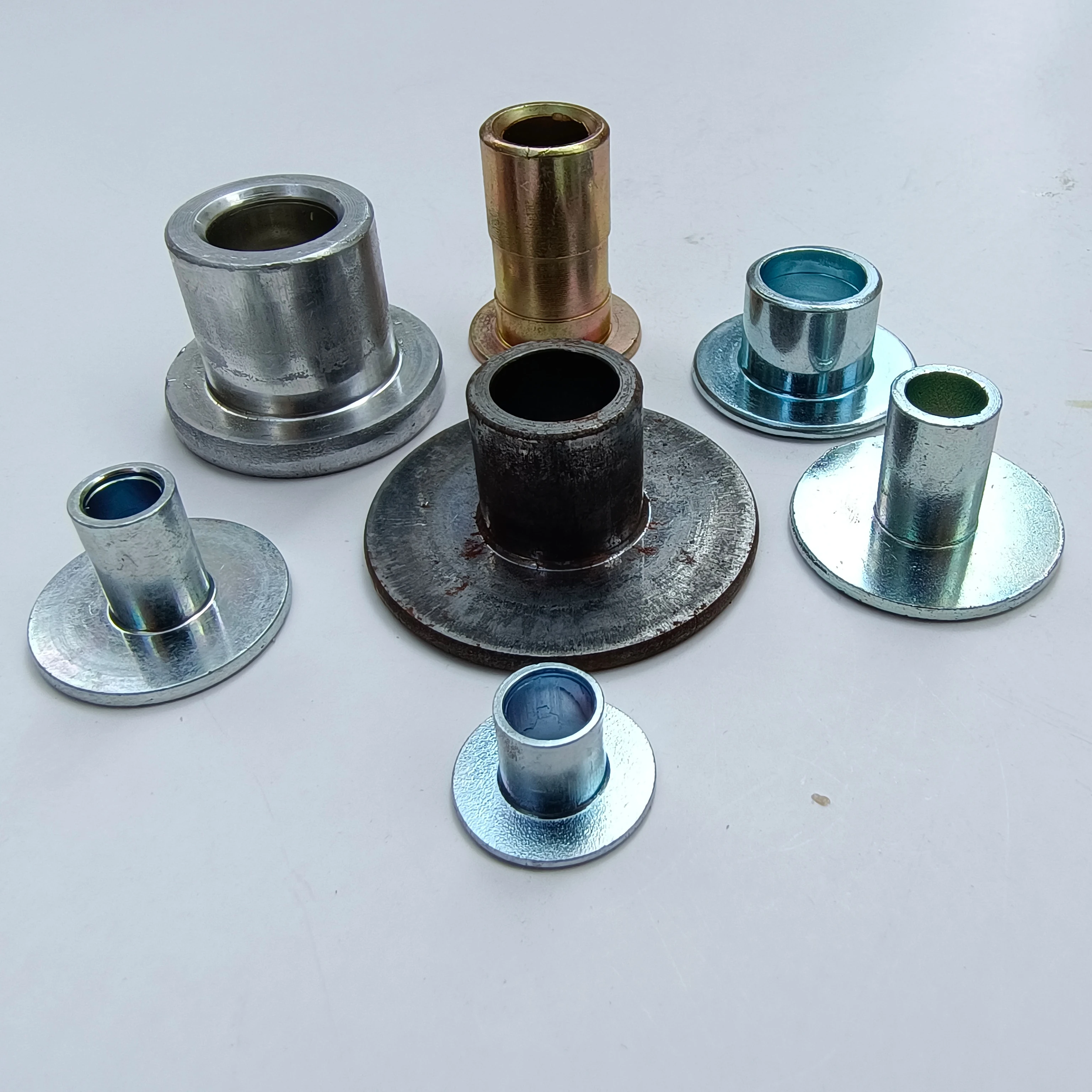 T Type Nut  Round Base Plain Single Tab Spot Weld Nut Double Twin pilot  Radiator protection Ring Guard Collar Brake Handle Bush