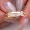 14k gold+lab diamond ring