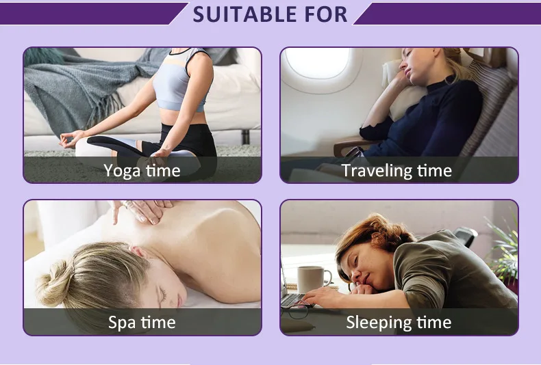 Disposable Cotton Self-Heating Steam Eye Mask with Light Blocking for Sleeping Travel Size