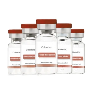 OEM/ODM 100U 150u Lyophilized Freeze-Dried Powder Forehead Wrinkle Peptide Solution Niacinamide Vitamin E Vegan Wrinkle Removal