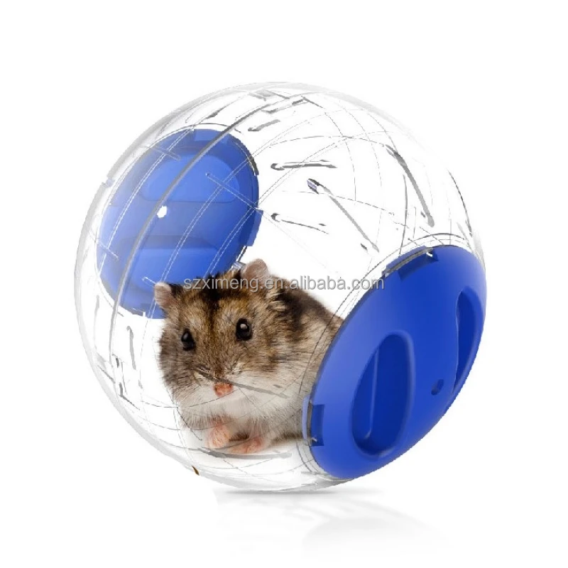 Hamster Running Ball Chinchilla Cage Accessories Small Animal Toys Multi-Size Crystal Running Ball for Hamsters Run-About Exercise Ball，Fitness Wheels 