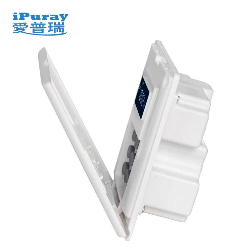 
220 В переключатель таймера Высокая мощность ЖК-дисплей двойная панель электрическая автоматическая 