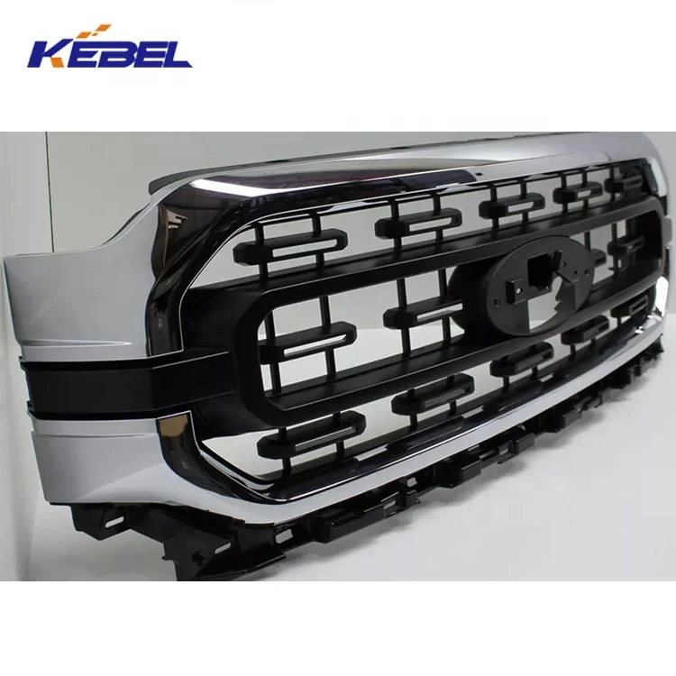 KEBEL Komplet za karoseriju Hromirana prednja rešetka za automobil OEM ML3Z-8200-BB Dodatna oprema za automobile Rešetke za Ford F-150 2021