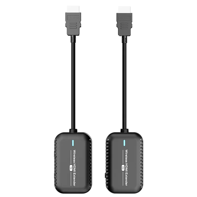HOOMC  Mini 30M Wireless HDMI Extender HD 1080p Audio Transmitter and Receiver with Plug and Play Feature